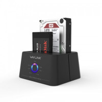 Wavlink WL-ST334U USB 3.0 to SATA Dual Bay External Hard Drive Docking Station